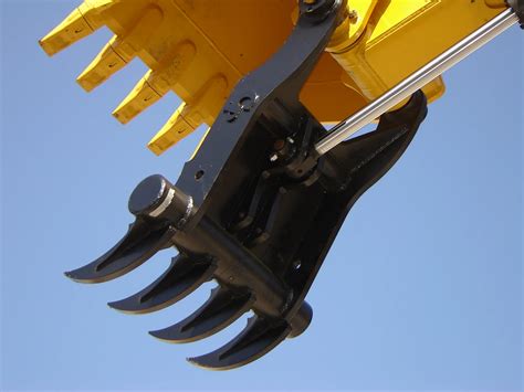 china excavator bucket thumb|used mechanical thumbs for excavators.